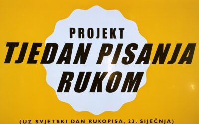 Projekt Tjedan pisanja rukom