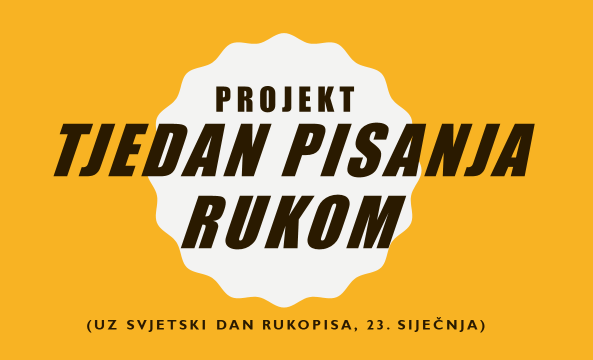 Projekt Tjedan pisanja rukom