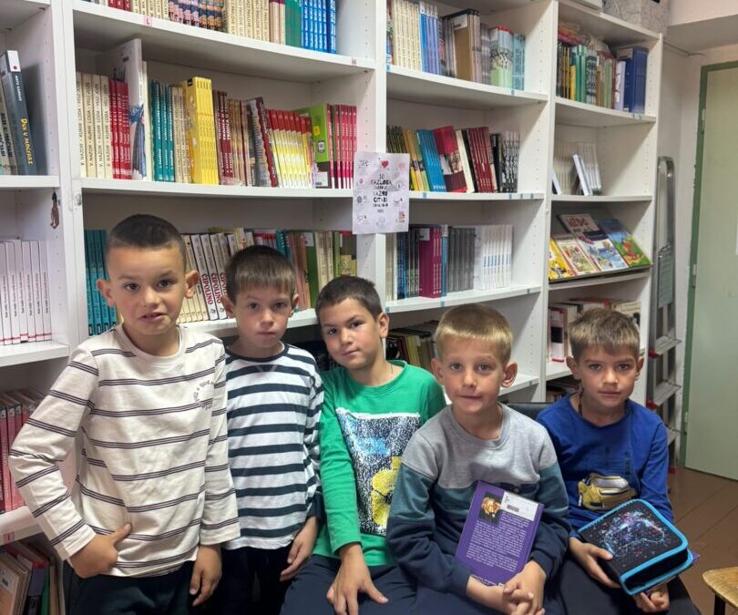 Prvašići otkrivaju čaroliju knjižnice
